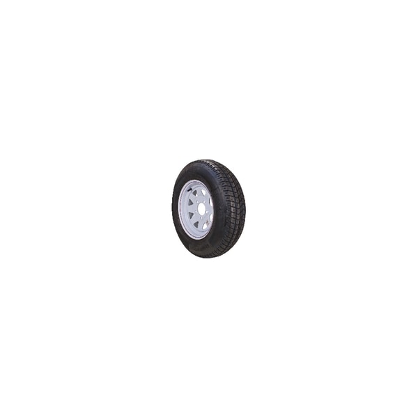 Loadstar Tires Loadstar Bias Tire & Wheel (Rim) Assembly ST205/75D-15 5 Hole C Ply 3S640 - main